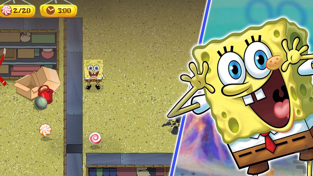 Game Sponge Bob - Gameplay image of android game