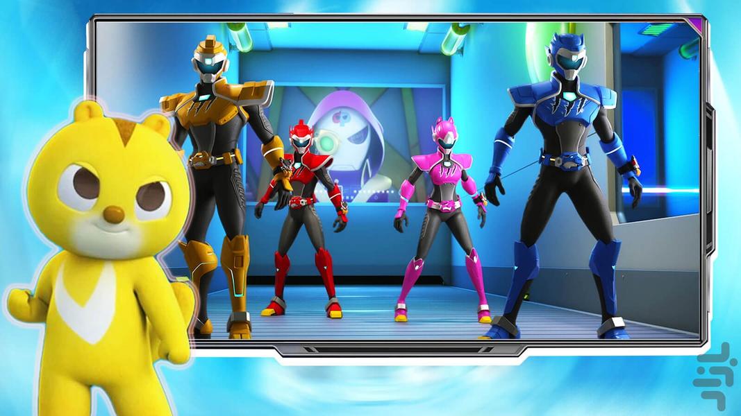 کارتون قهرمانان فسقلی - Gameplay image of android game