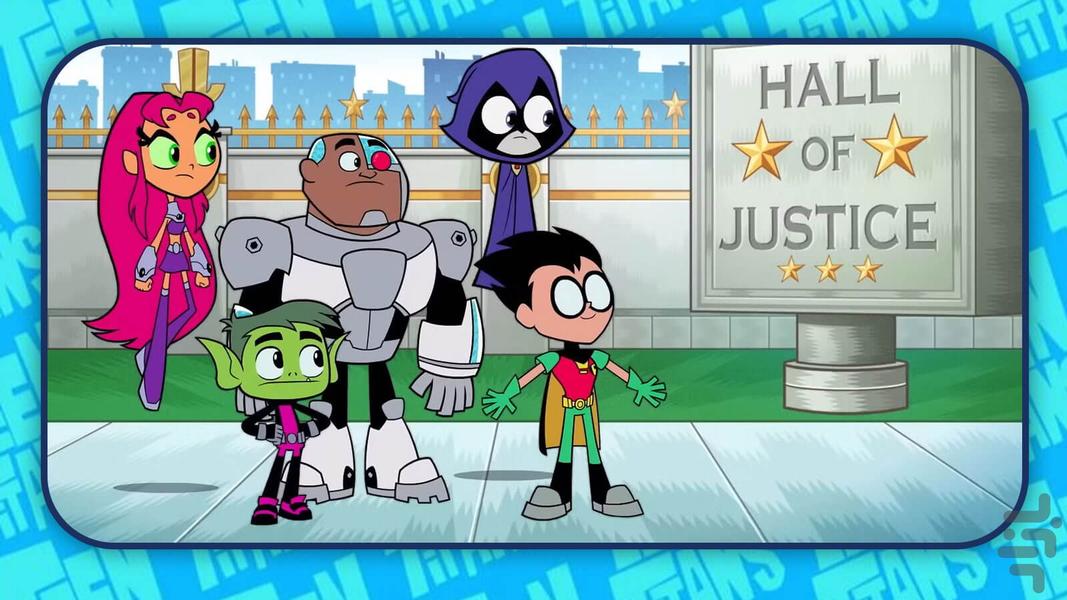 کارتون تایتان های نوجوان - عکس بازی موبایلی اندروید