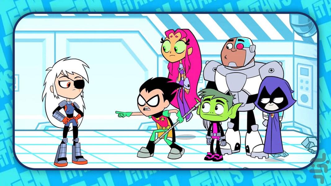 کارتون تایتان های نوجوان - عکس بازی موبایلی اندروید