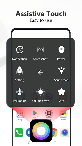 Assistive Touch: Smart Touch - عکس برنامه موبایلی اندروید