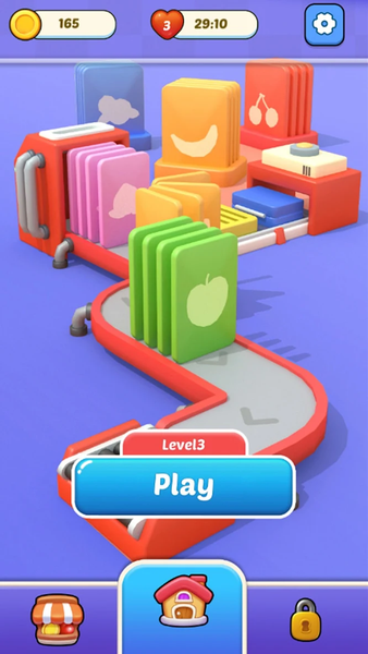 Card Assembly Line - Gameplay image of android game
