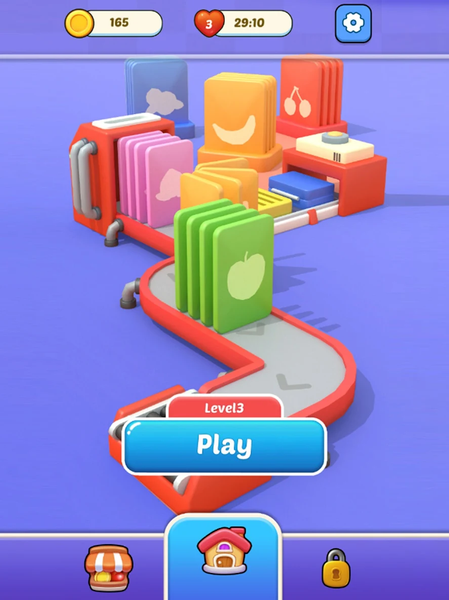 Card Assembly Line - Gameplay image of android game