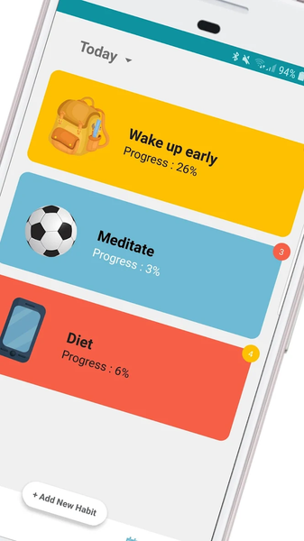 Daily Habit Tracker – Add To D - عکس برنامه موبایلی اندروید