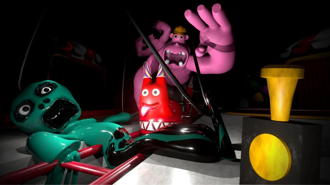 Scary Monster: Escape Room - Gameplay image of android game