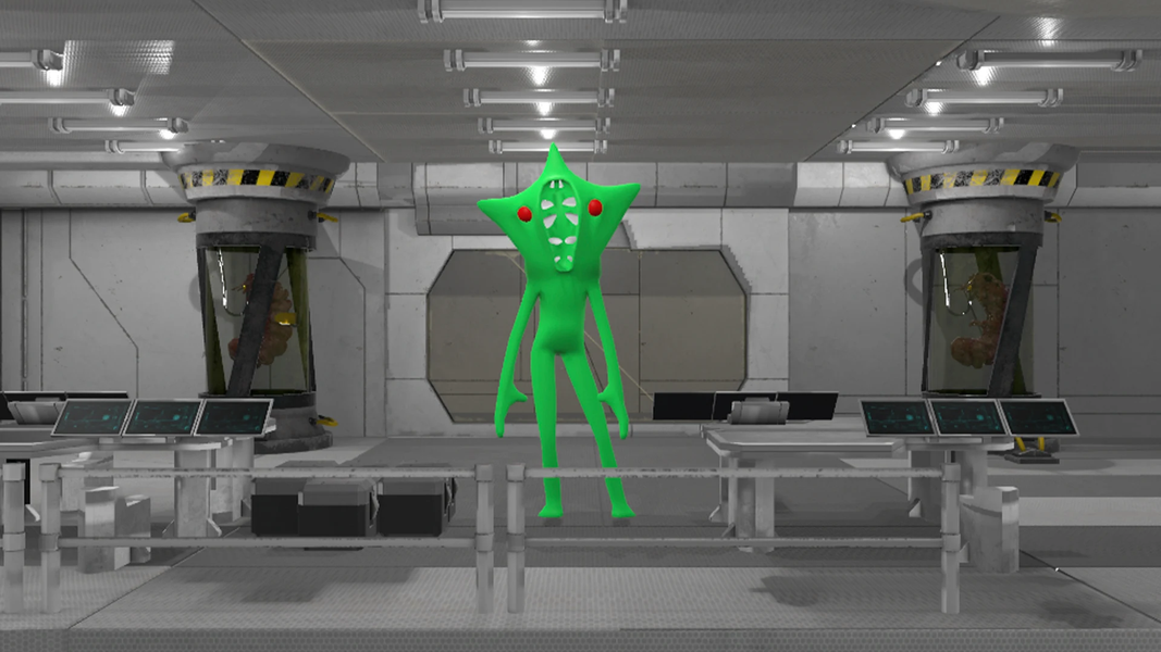 Scary Monster: Escape Room - Gameplay image of android game