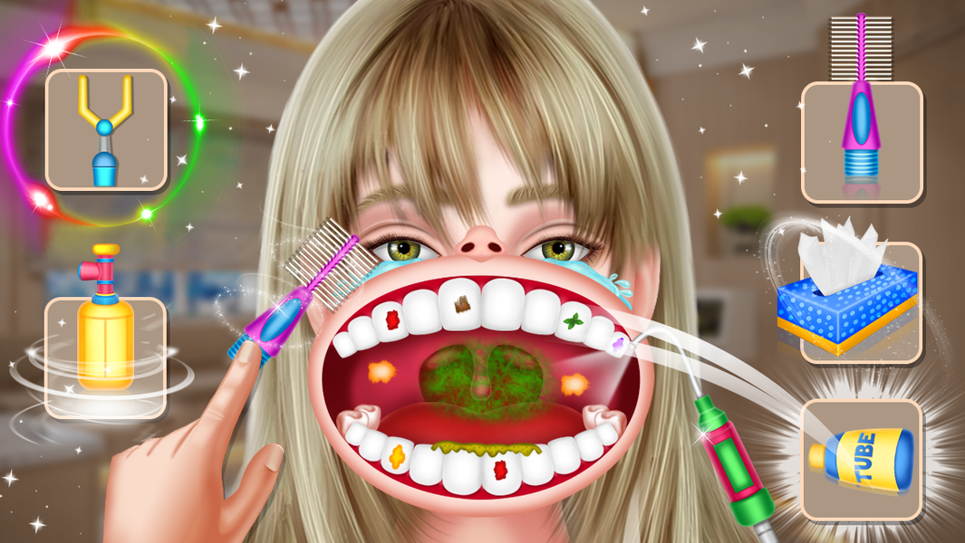 Teeth Doctor Surgery Hospital - Gameplay image of android game