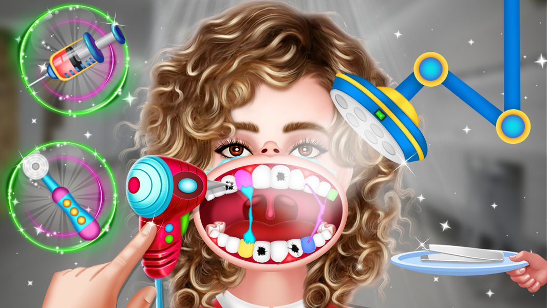 Teeth Doctor Surgery Hospital - Gameplay image of android game