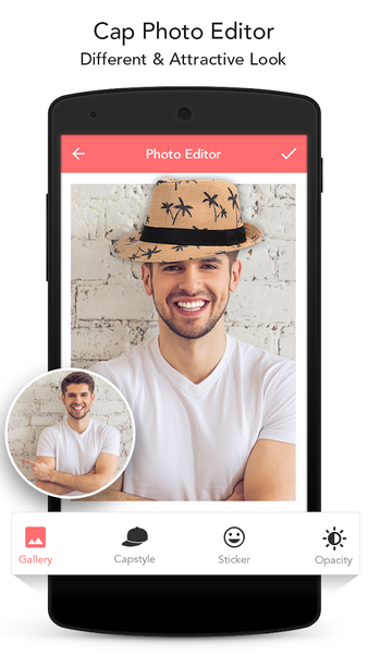 Cap Photo Editor - عکس برنامه موبایلی اندروید