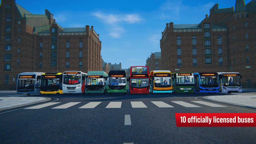 Bus Simulator City Ride Lite - Gameplay image of android game