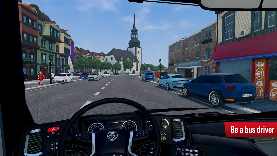 Bus Simulator City Ride Lite - عکس بازی موبایلی اندروید