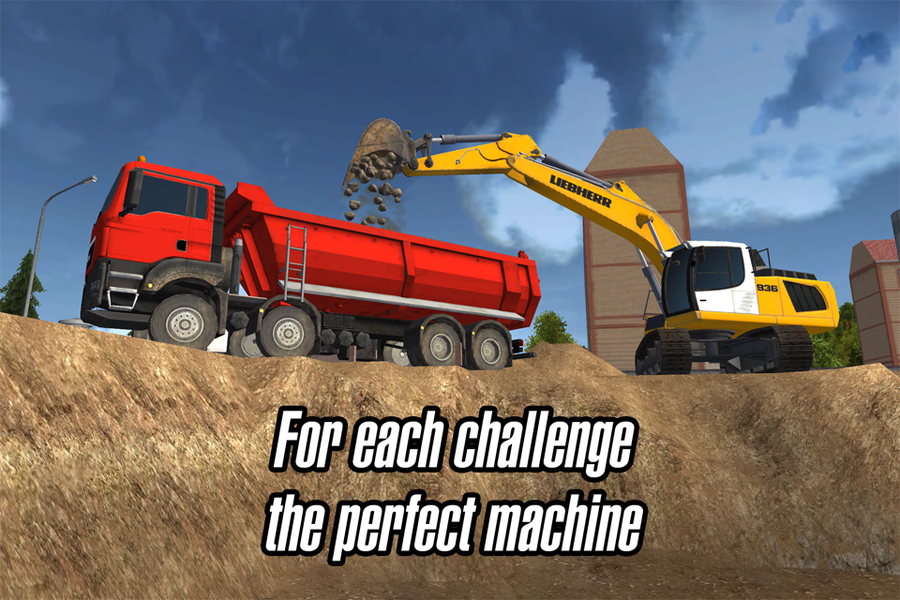 Construction Simulator ۲۰۱۴ - عکس بازی موبایلی اندروید