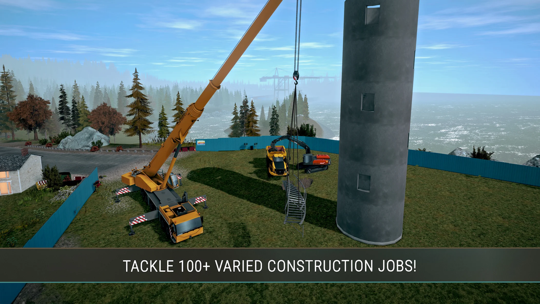 Construction Simulator 4 Lite - Gameplay image of android game