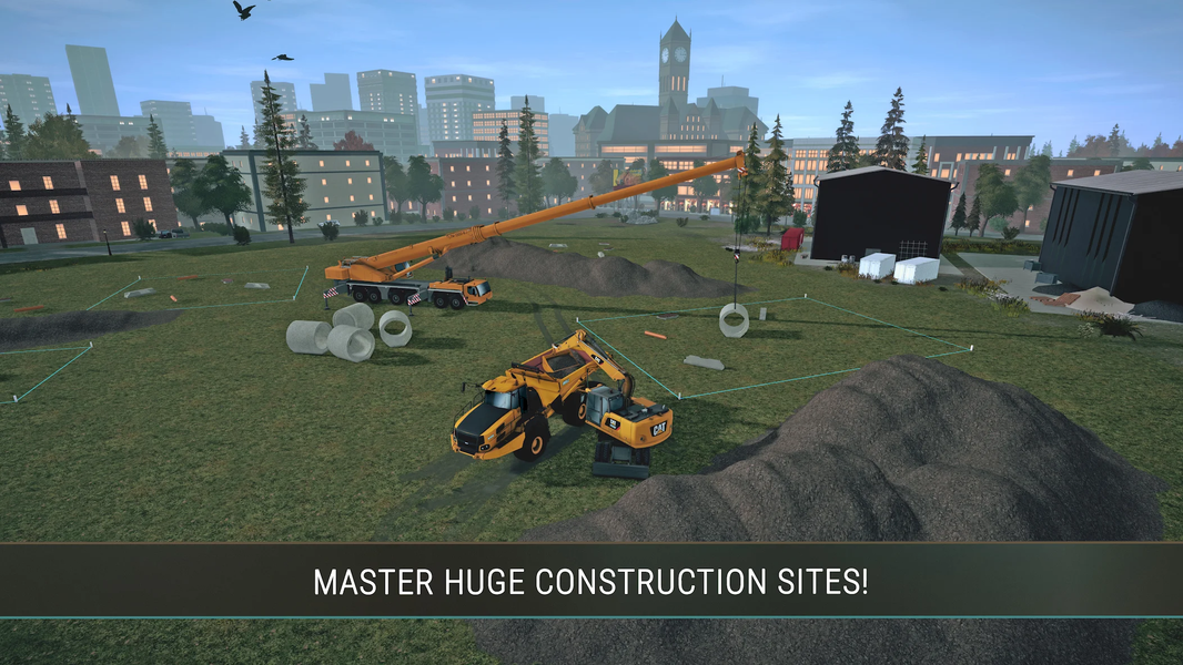 Construction Simulator 4 Lite - Gameplay image of android game