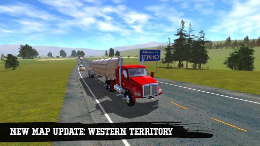 Truck Simulation ۱۹ - عکس بازی موبایلی اندروید