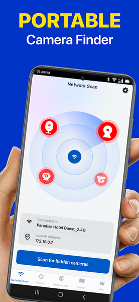Hidden Camera Detector FindSpy - Image screenshot of android app