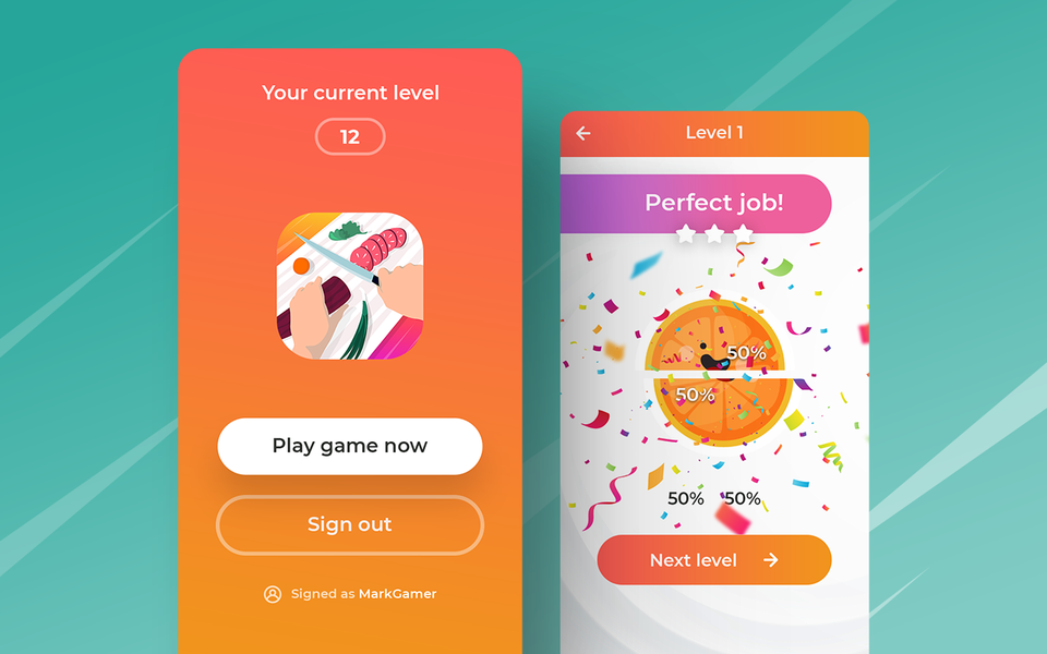 Slice game - Slice It All - عکس بازی موبایلی اندروید