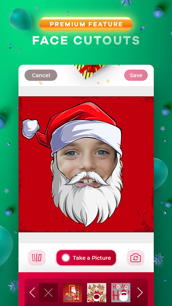 NewYear Frames & Stickers - Image screenshot of android app