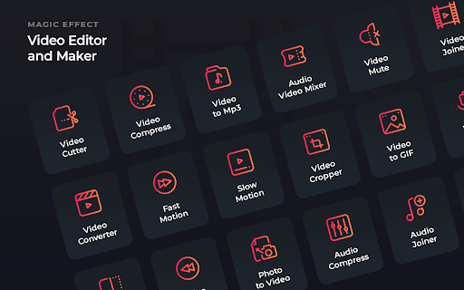 Video Editor & Video Maker - Magic Effect - عکس برنامه موبایلی اندروید