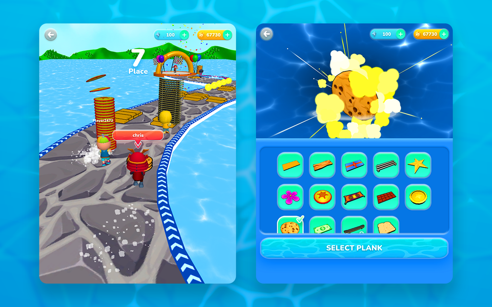 Shortcut Run 2 - Fun Race - Gameplay image of android game