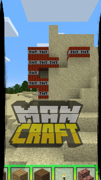 ManCraft MasterCraft Building - Gameplay image of android game