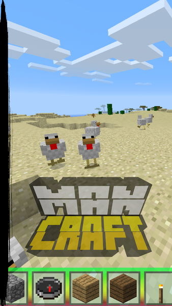 ManCraft MasterCraft Building - Gameplay image of android game