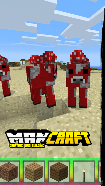 ManCraft MasterCraft Building - Gameplay image of android game