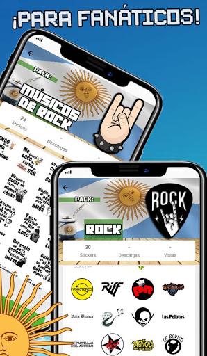 Argentine Stickers - Image screenshot of android app