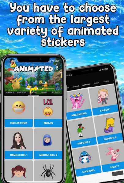 Animated Stickers for WhatsApp - Image screenshot of android app