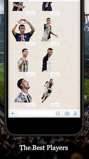 Soccer Stickers for WhatsApp - Image screenshot of android app