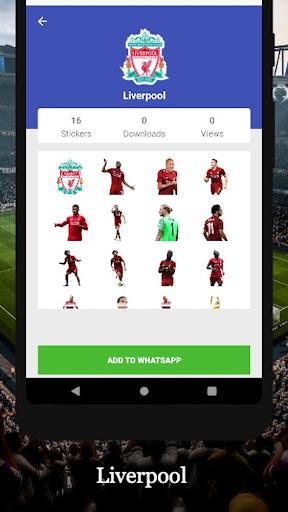 Soccer Stickers for WhatsApp - Image screenshot of android app