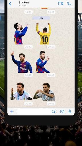 Soccer Stickers for WhatsApp - Image screenshot of android app