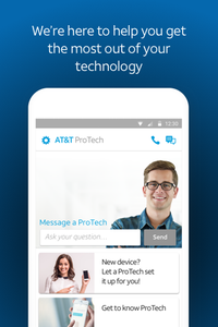 AT&T ProTech - عکس برنامه موبایلی اندروید