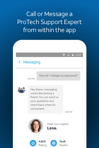 AT&T ProTech - عکس برنامه موبایلی اندروید
