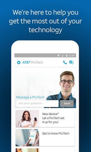AT&T ProTech - عکس برنامه موبایلی اندروید