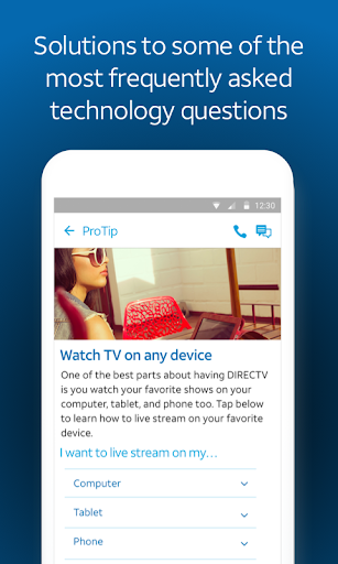 AT&T ProTech - عکس برنامه موبایلی اندروید