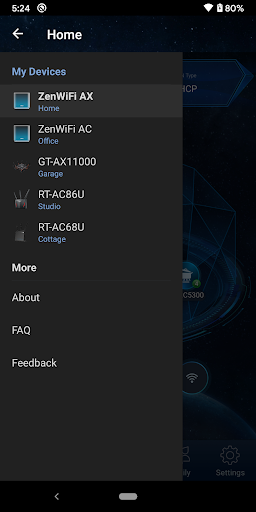 ASUS Router - عکس برنامه موبایلی اندروید