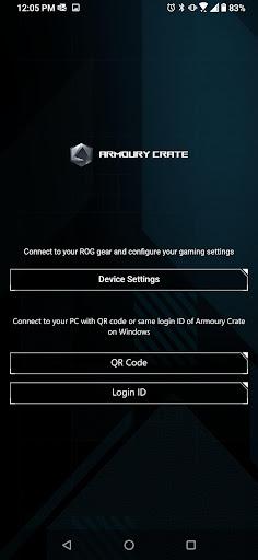 ARMOURY CRATE - Image screenshot of android app