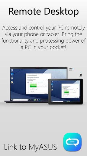 Link to MyASUS - Image screenshot of android app