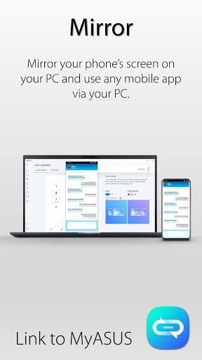 Link to MyASUS - Image screenshot of android app