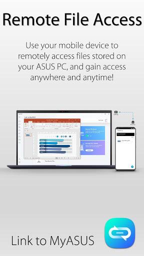 Link to MyASUS - Image screenshot of android app
