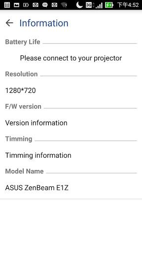 ZenBeam Go - Image screenshot of android app