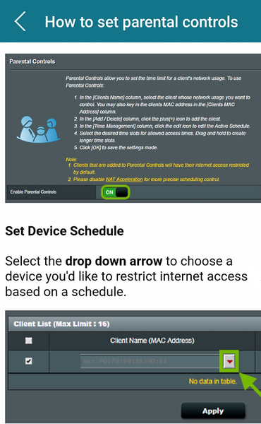 Asus Modem Router Guide - Image screenshot of android app