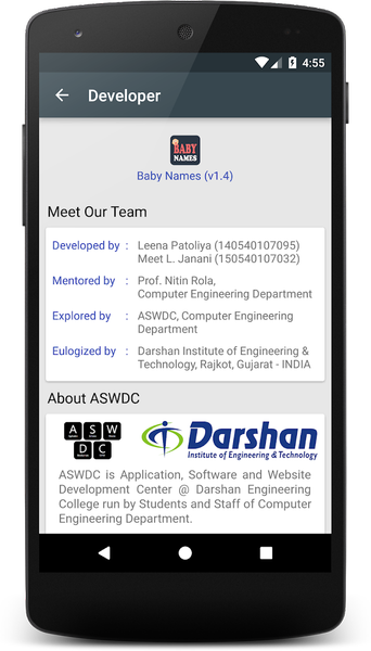 Baby Names - Image screenshot of android app