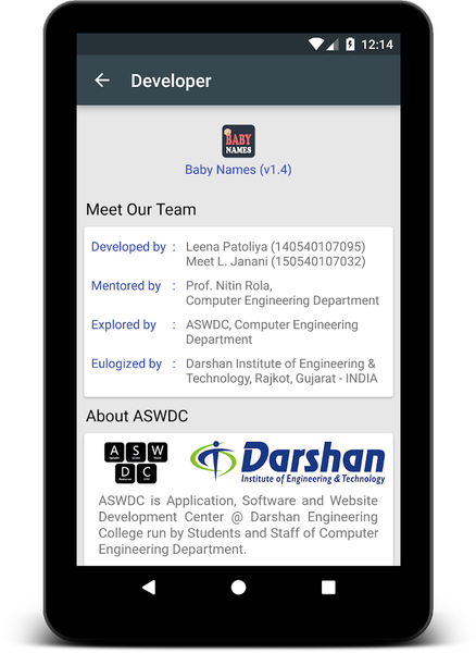 Baby Names - Image screenshot of android app