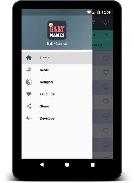 Baby Names - Image screenshot of android app