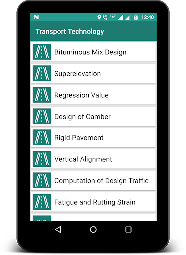Civil Material Tester - Image screenshot of android app
