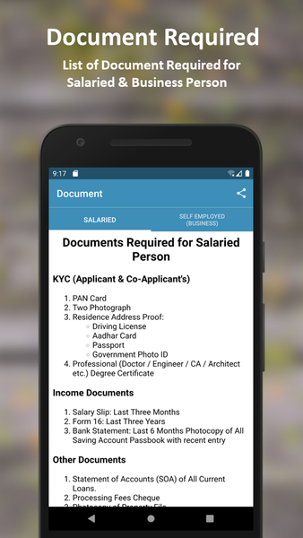 EMI Calculator - Image screenshot of android app