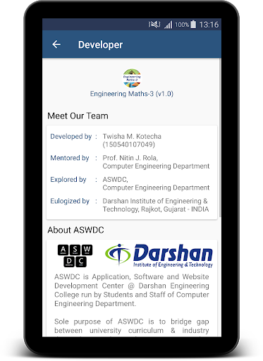 Engineering Mathematics ۳ - عکس برنامه موبایلی اندروید