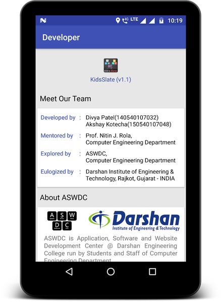 Kids Slate - Image screenshot of android app